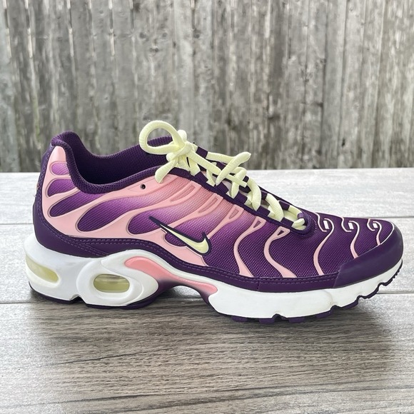 Nike‎ Air Max Plus TN Running Shoes Youth 7Y Lucky Charms Purple Sneakers AV7962 main image 6